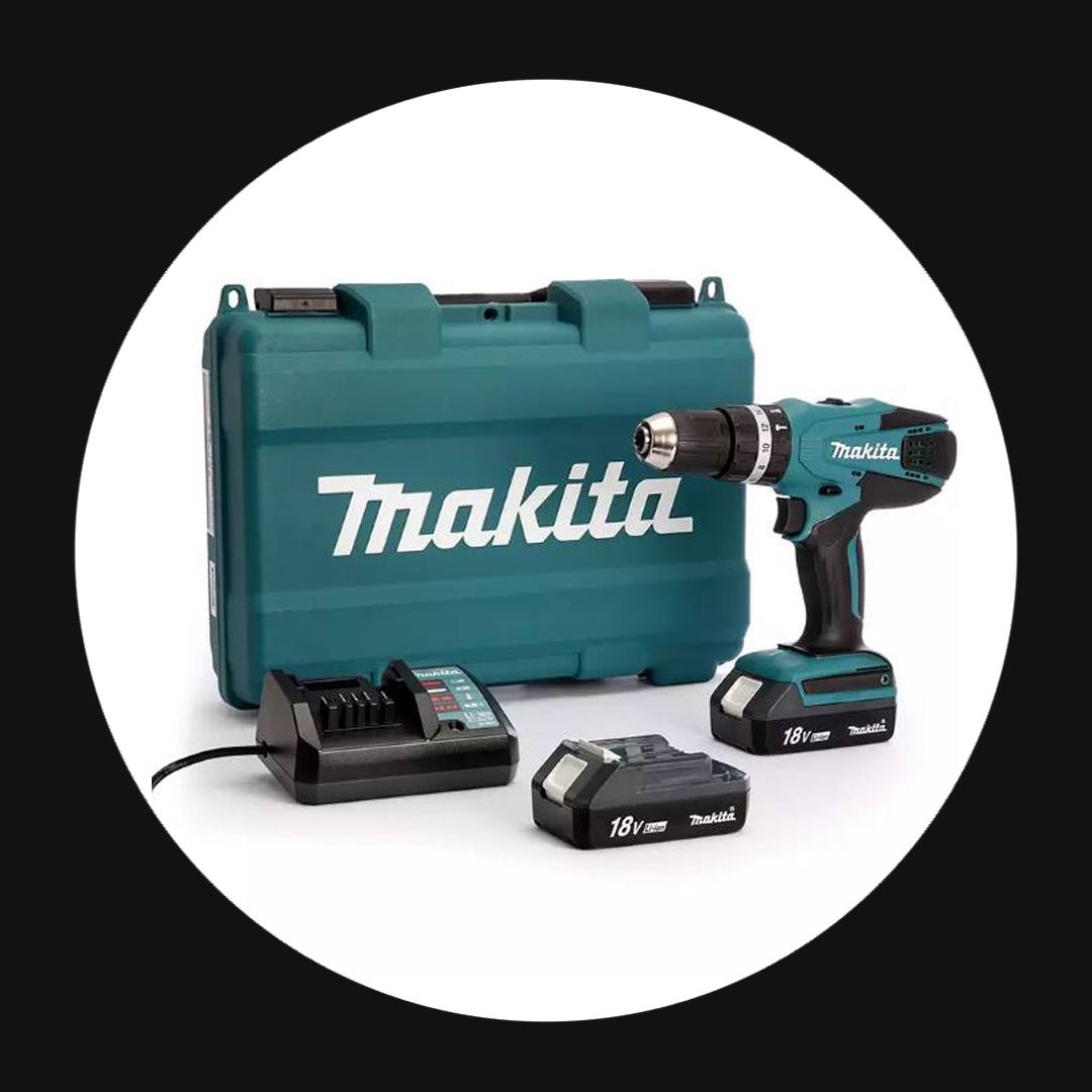 Аккумуляторная ударная дрель-шуруповерт Makita HP457D — Центр проката